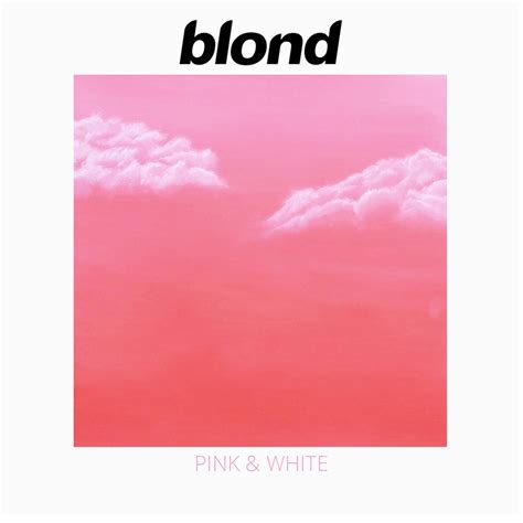 Frank Ocean pink and white